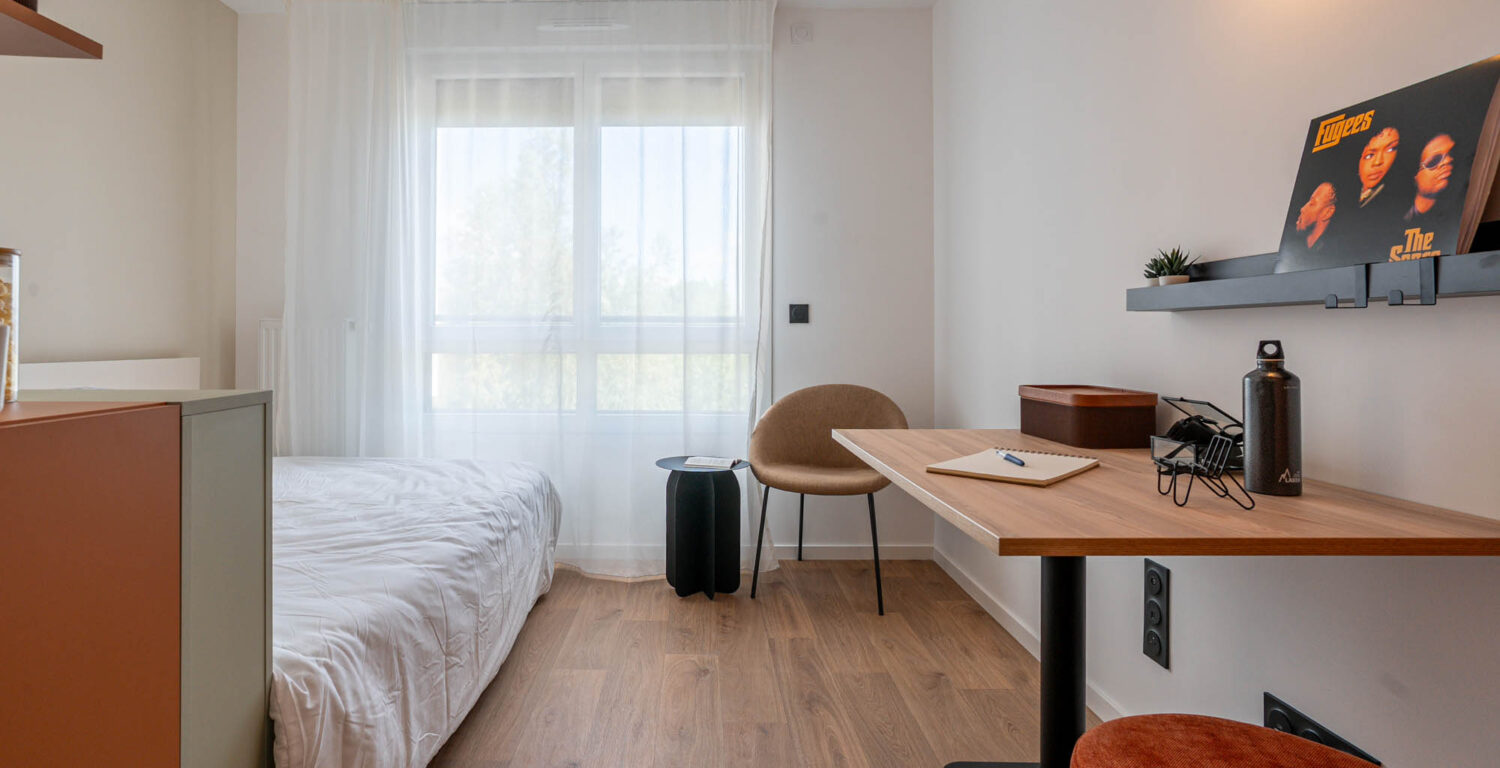Studio en résidence étudiante à Lille