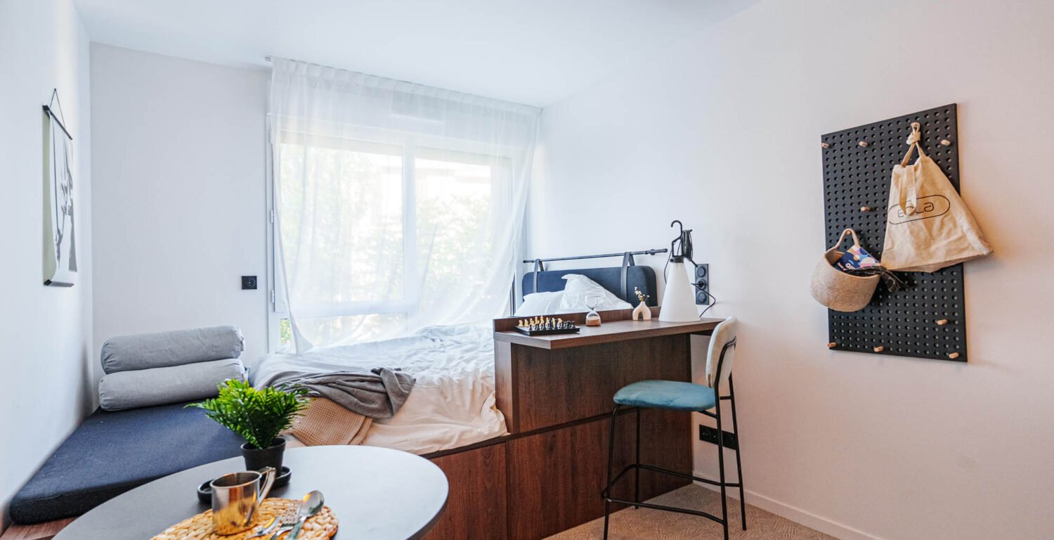 T1/Studio en résidence étudiante à Bordeaux