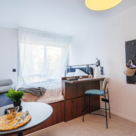 T1/Studio en résidence étudiante à Bordeaux