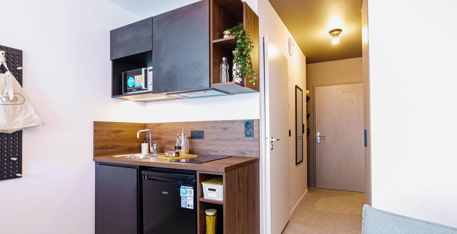 T1/Studio en résidence étudiante à Bordeaux