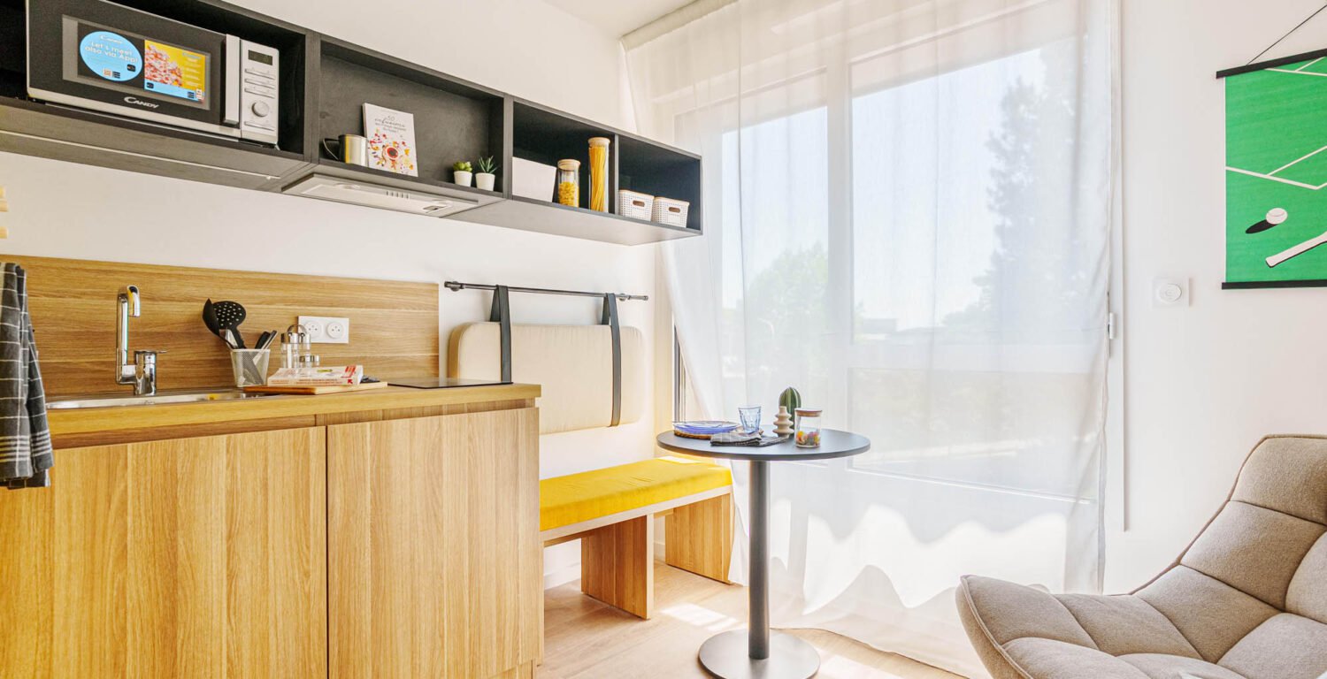 T1/Studio en résidence étudiante à Bordeaux