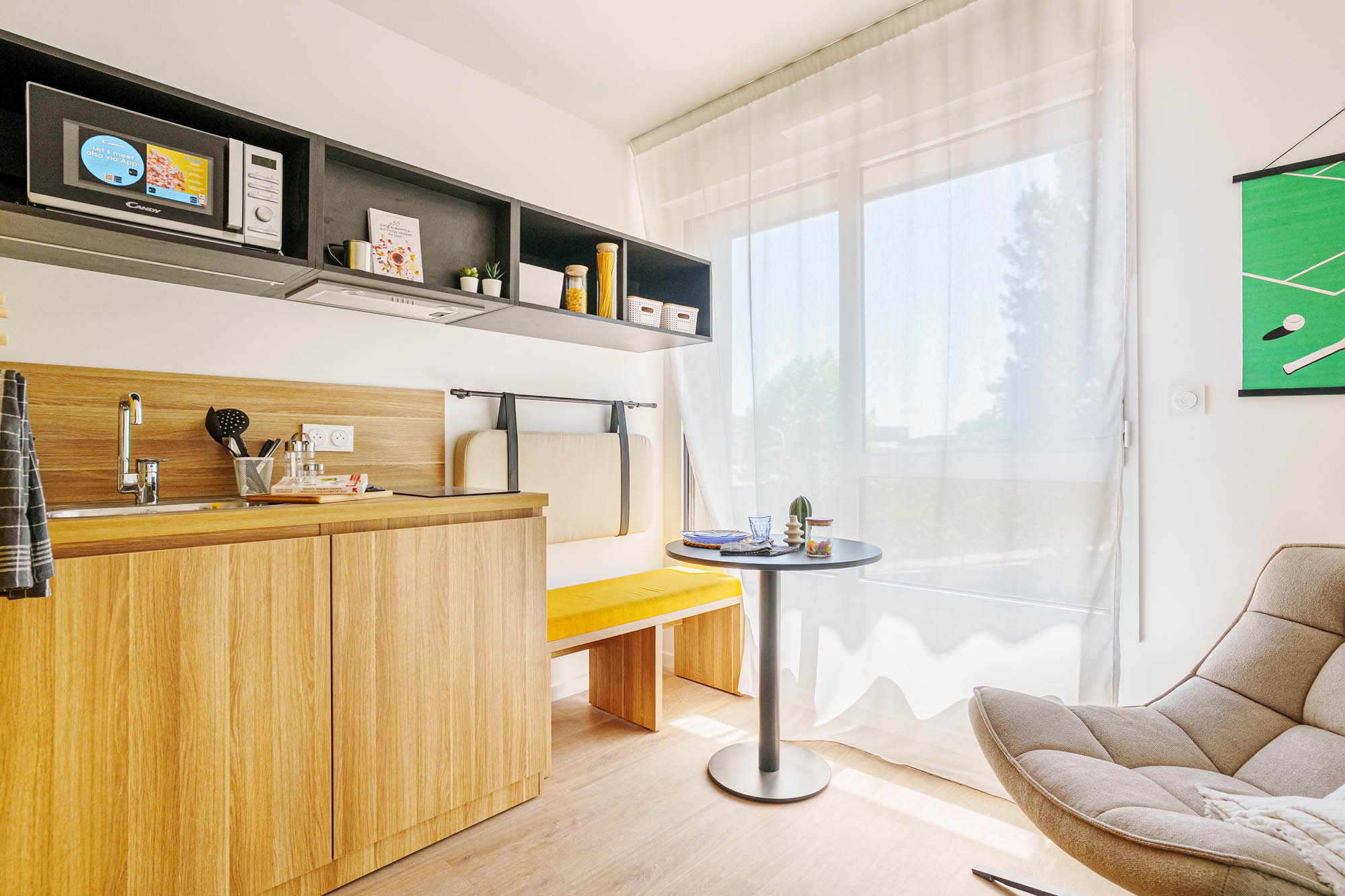 T1/Studio en résidence étudiante à Bordeaux