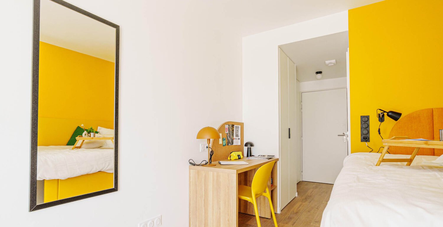 T1/Studio en résidence étudiante à Bordeaux