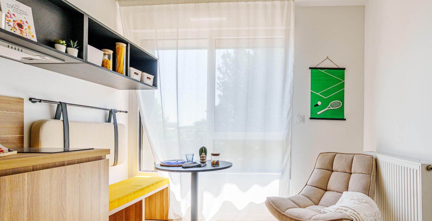 T1/Studio en résidence étudiante à Bordeaux