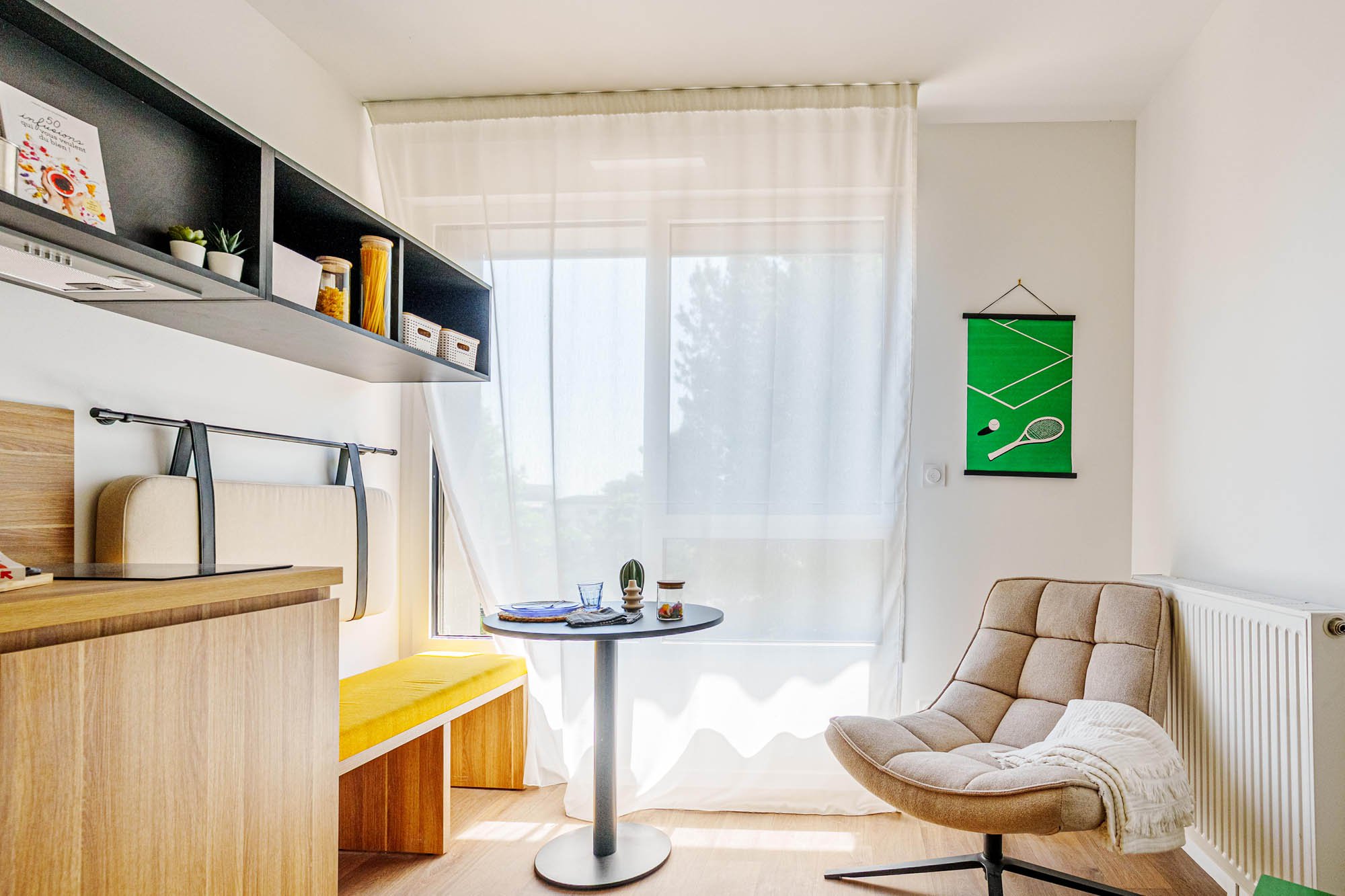 T1/Studio en résidence étudiante à Bordeaux