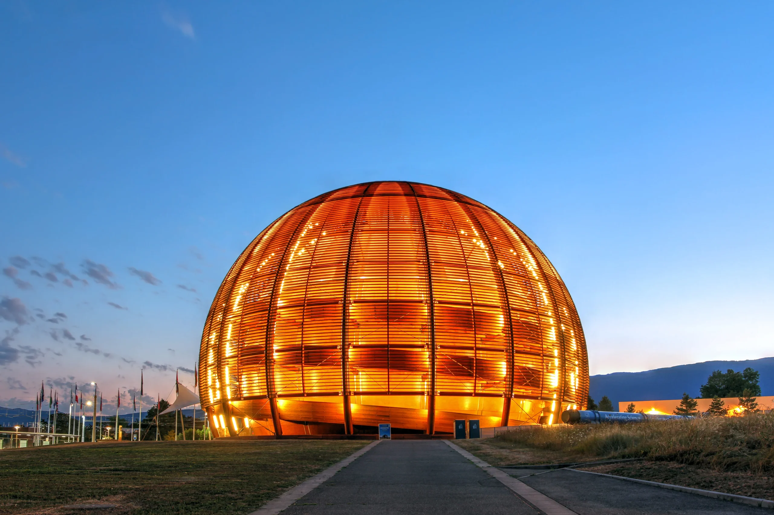 Le Globe de la Science du CERN à Genève