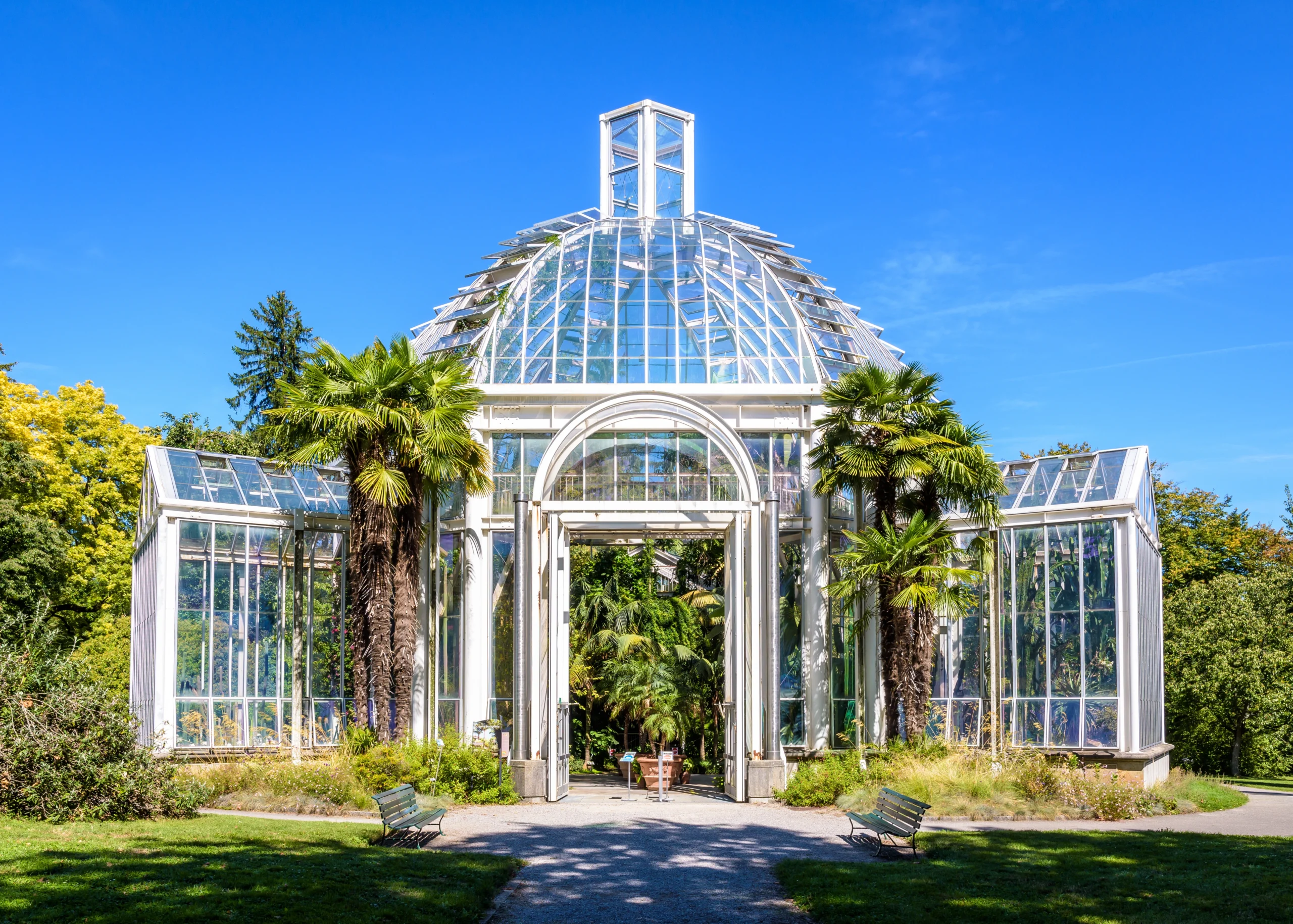 Jardin botanique à Genève