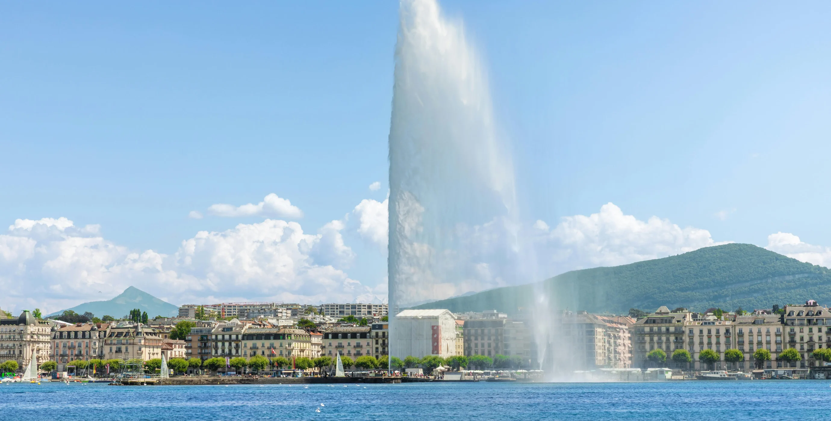 jet d'eau à Genève