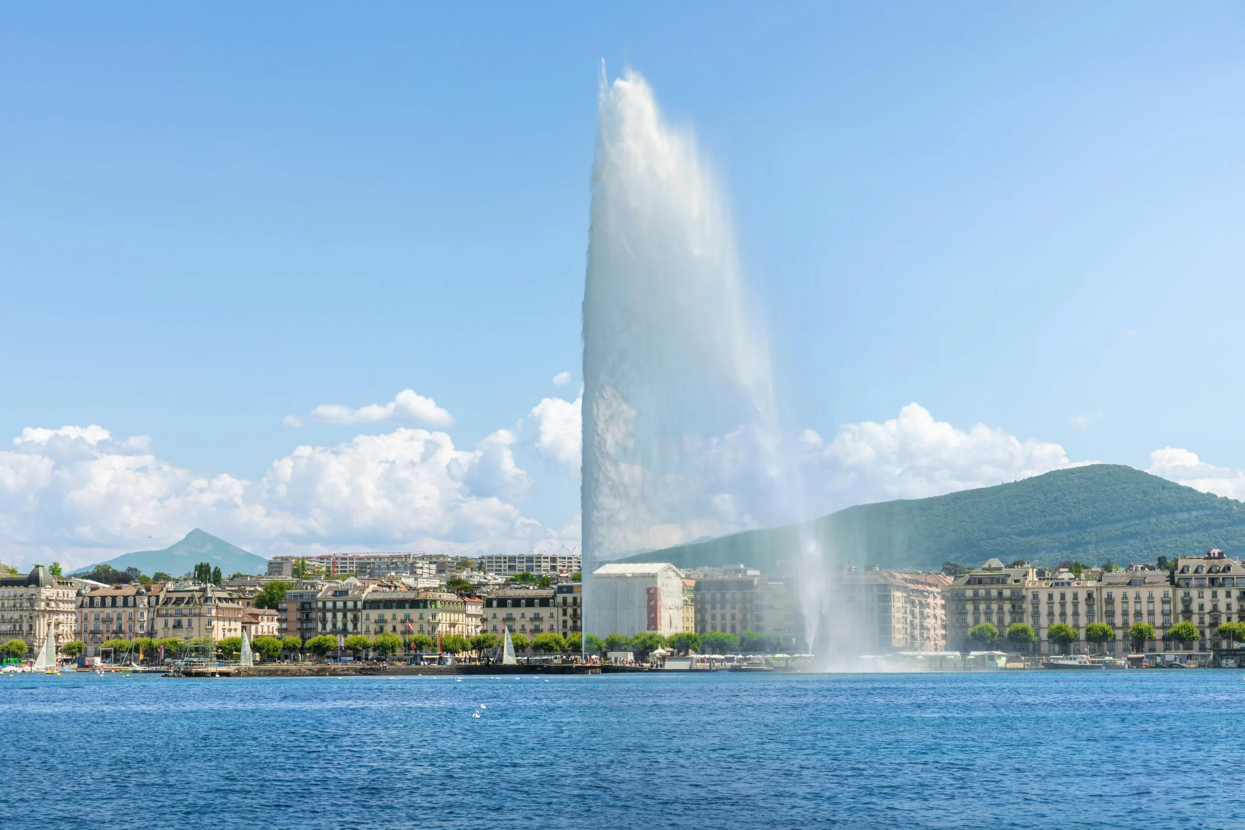 jet d'eau à Genève