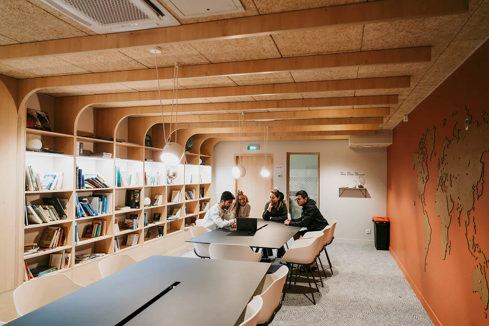 Espace commun de la résidence Ecla Paris Noisy-le-Grand