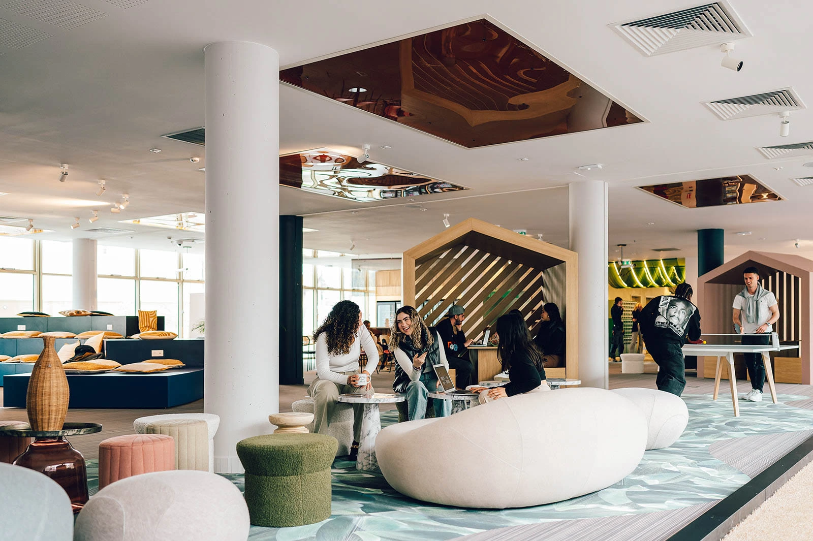 Espace commun de la résidence Ecla Paris Villejuif