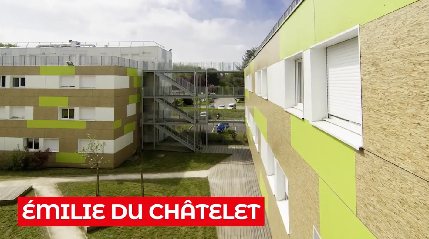 Façade du Crous Emile du Chatêlet